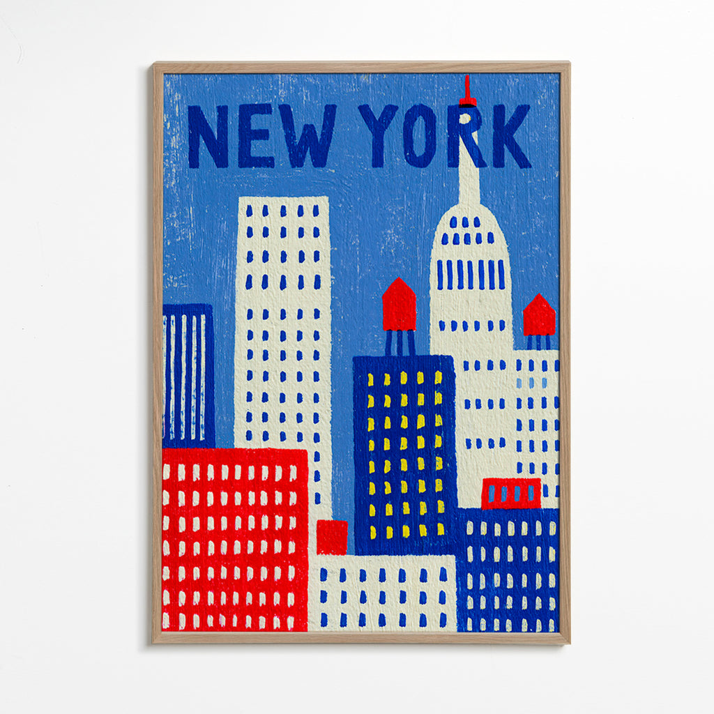 Arte para cidade New York ilustração