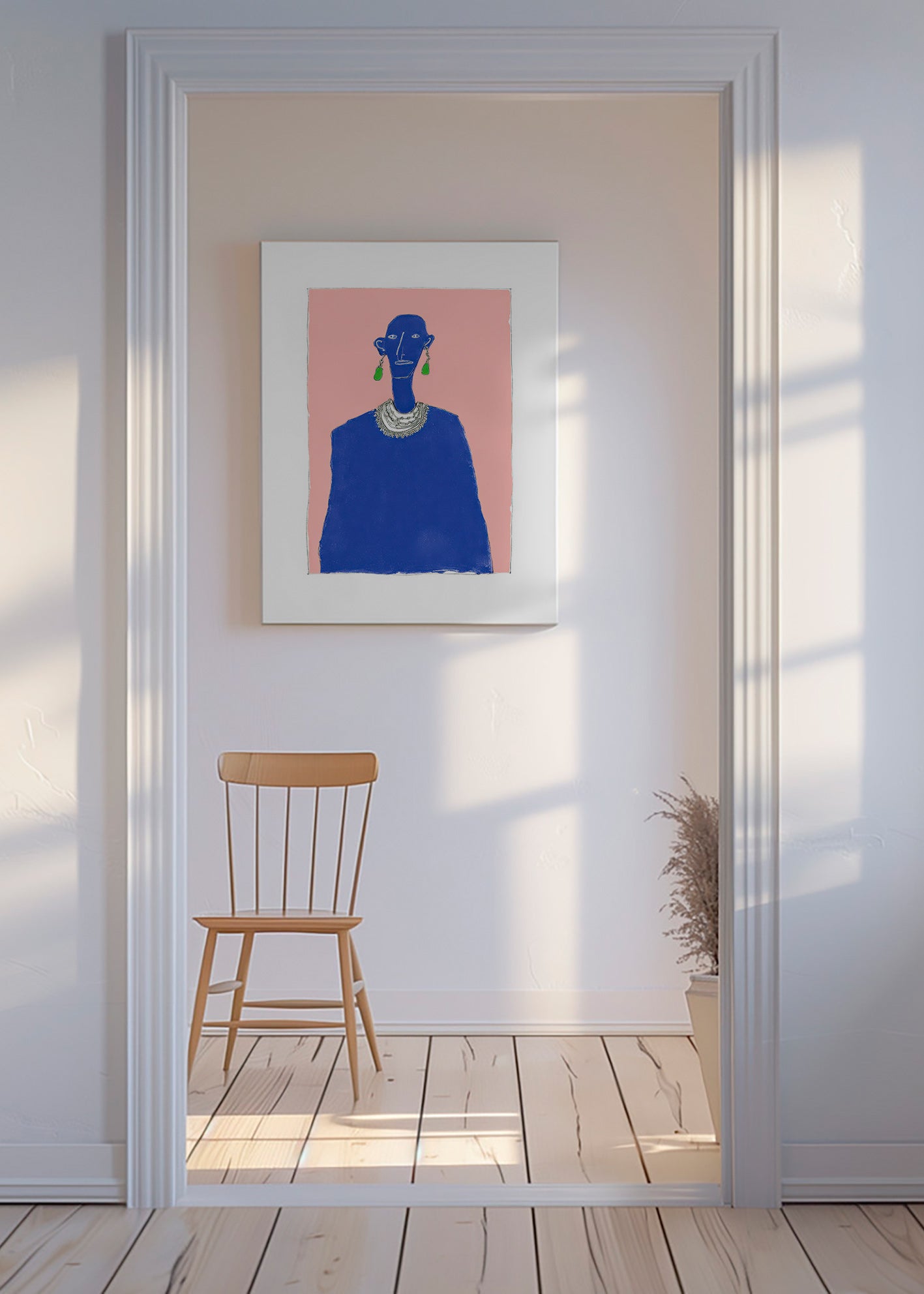 Ilustração retrato
