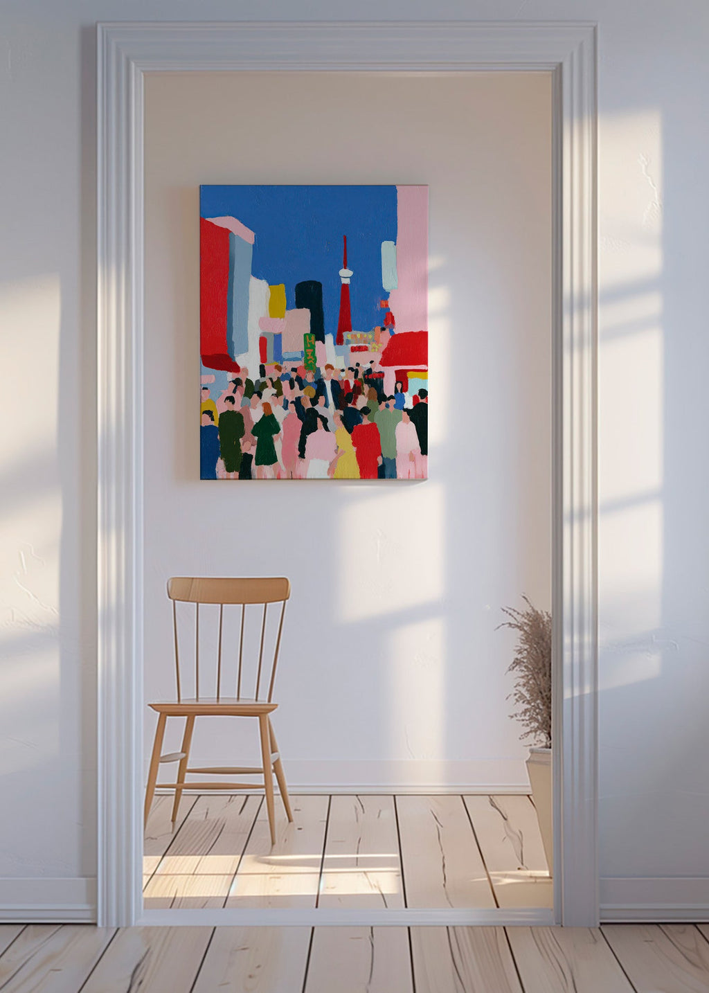 Poster de cidade Tóquio colorido