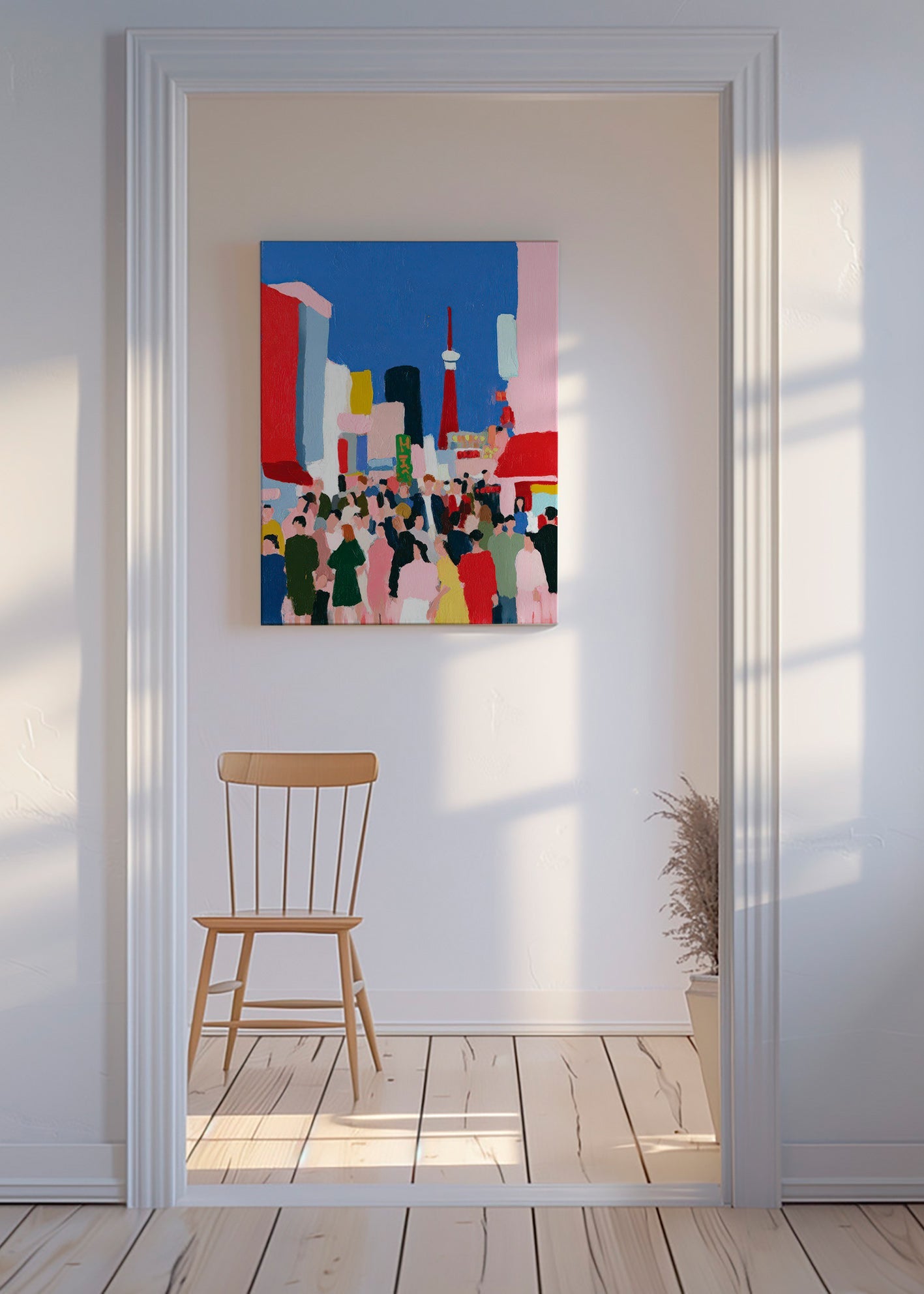 Poster de cidade Tóquio colorido