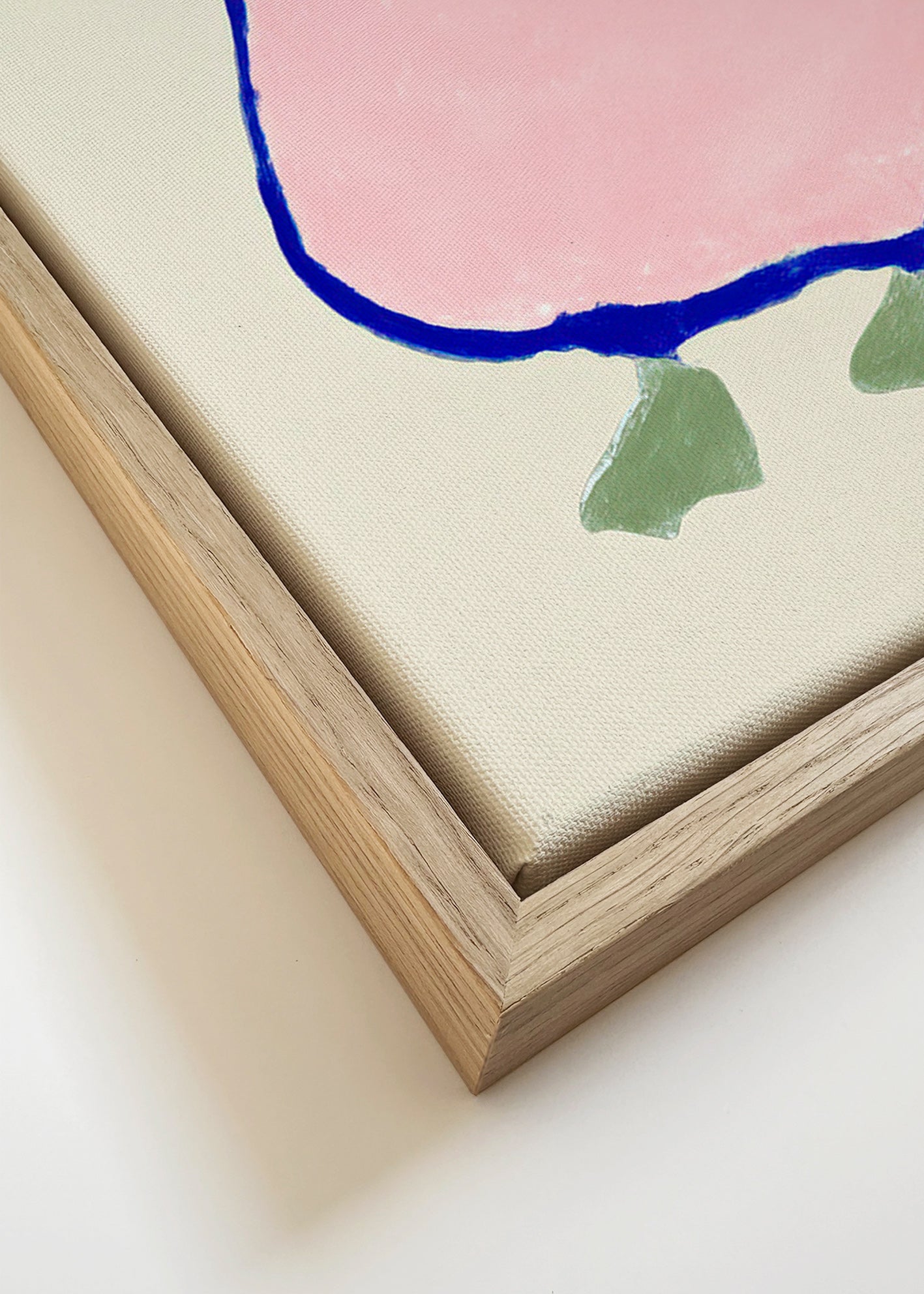 Quadro infantil: pato cor-de-rosa