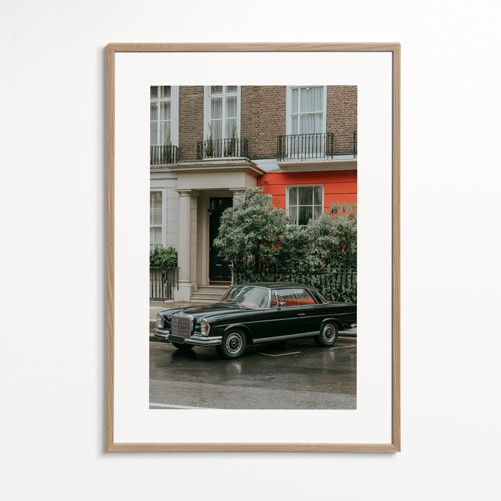 Fotografia de rua com carro clássico
