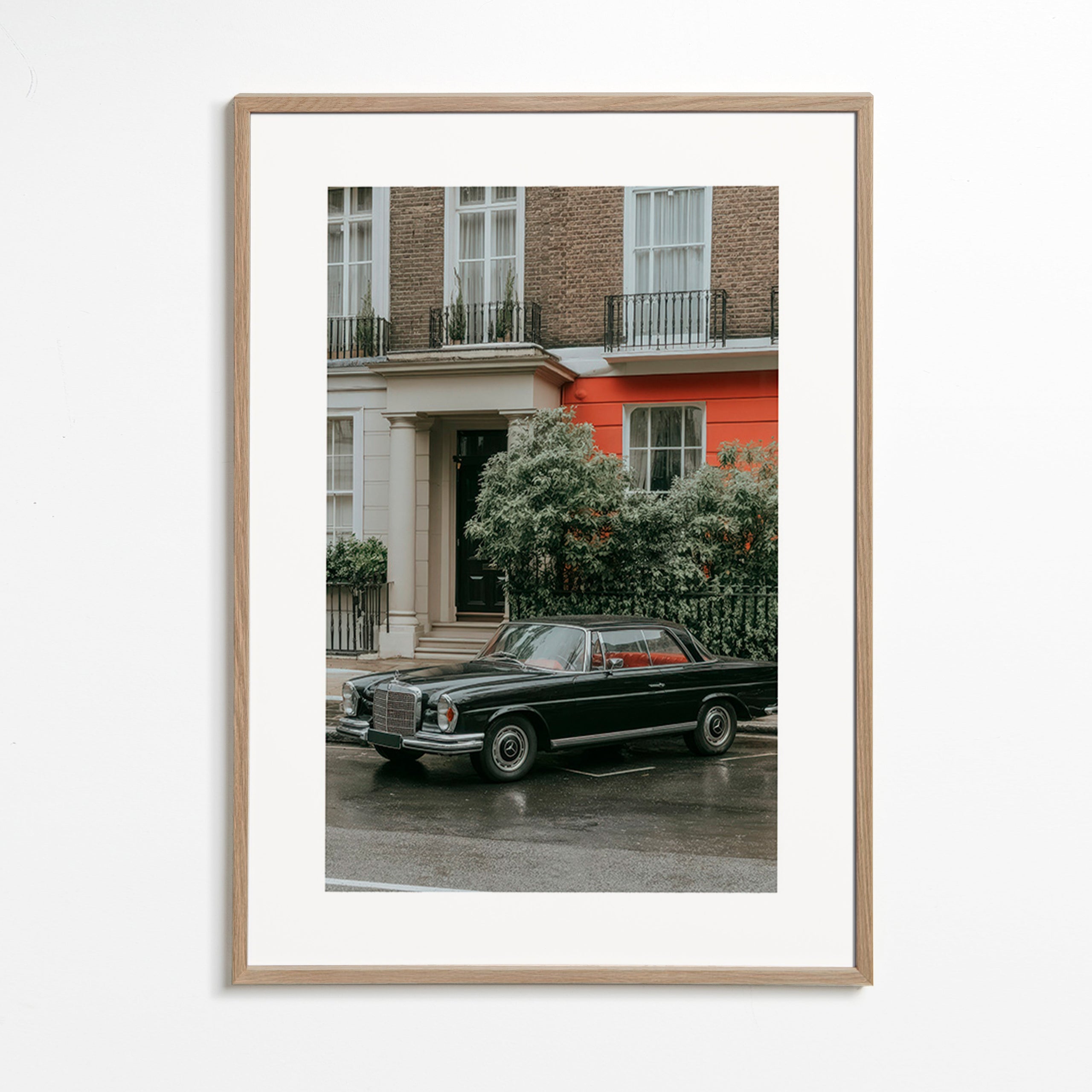 Fotografia de rua com carro clássico