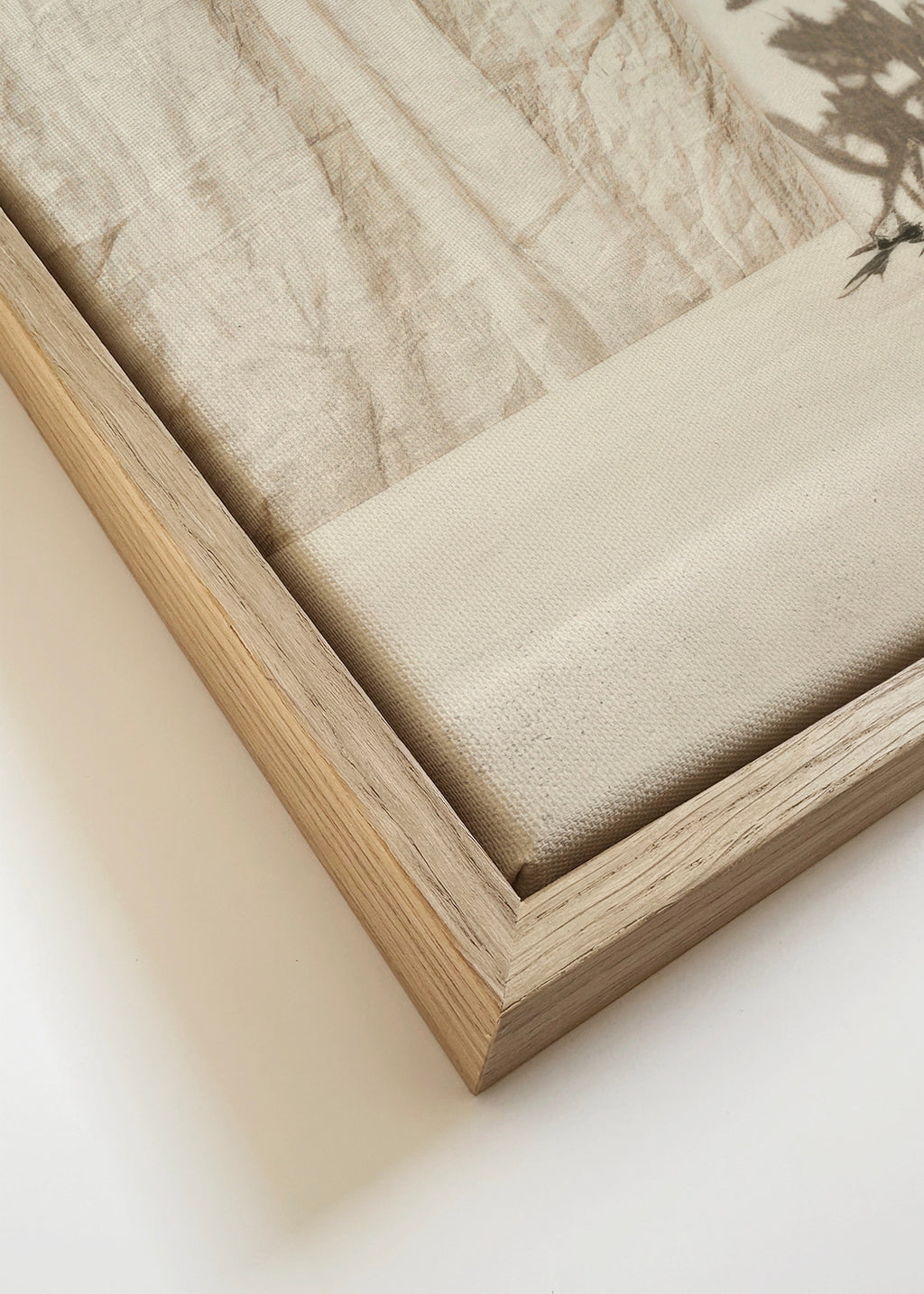 Mediterranean Light - Framed canvas detail