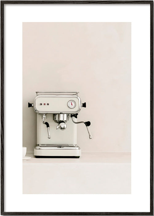 Arte para cozinha Máquina de espresso creme