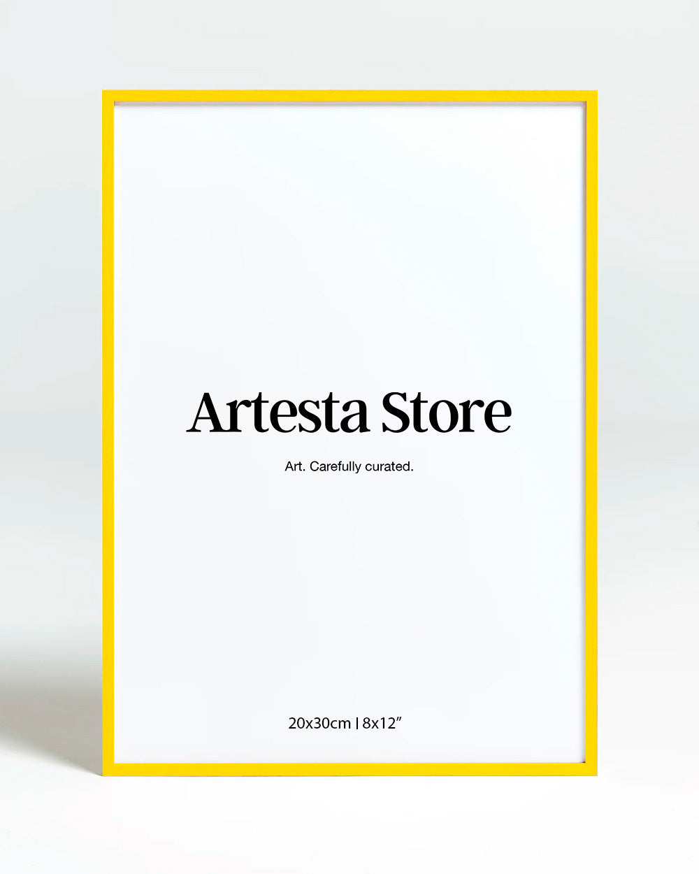 Moldura amarelo 20x30