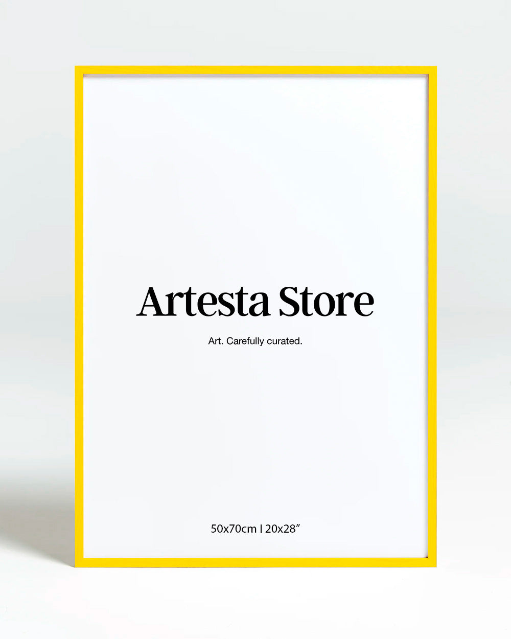 Moldura amarelo 50x70