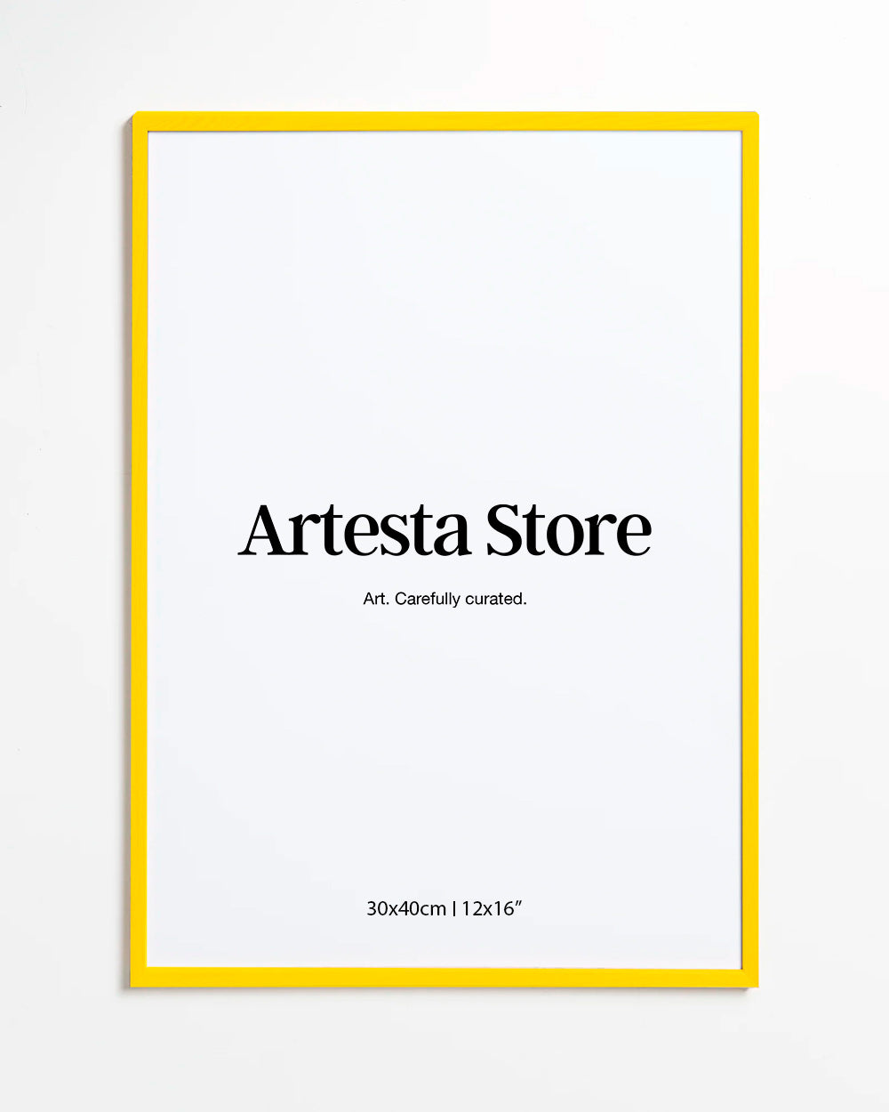 Moldura amarelo 30x40