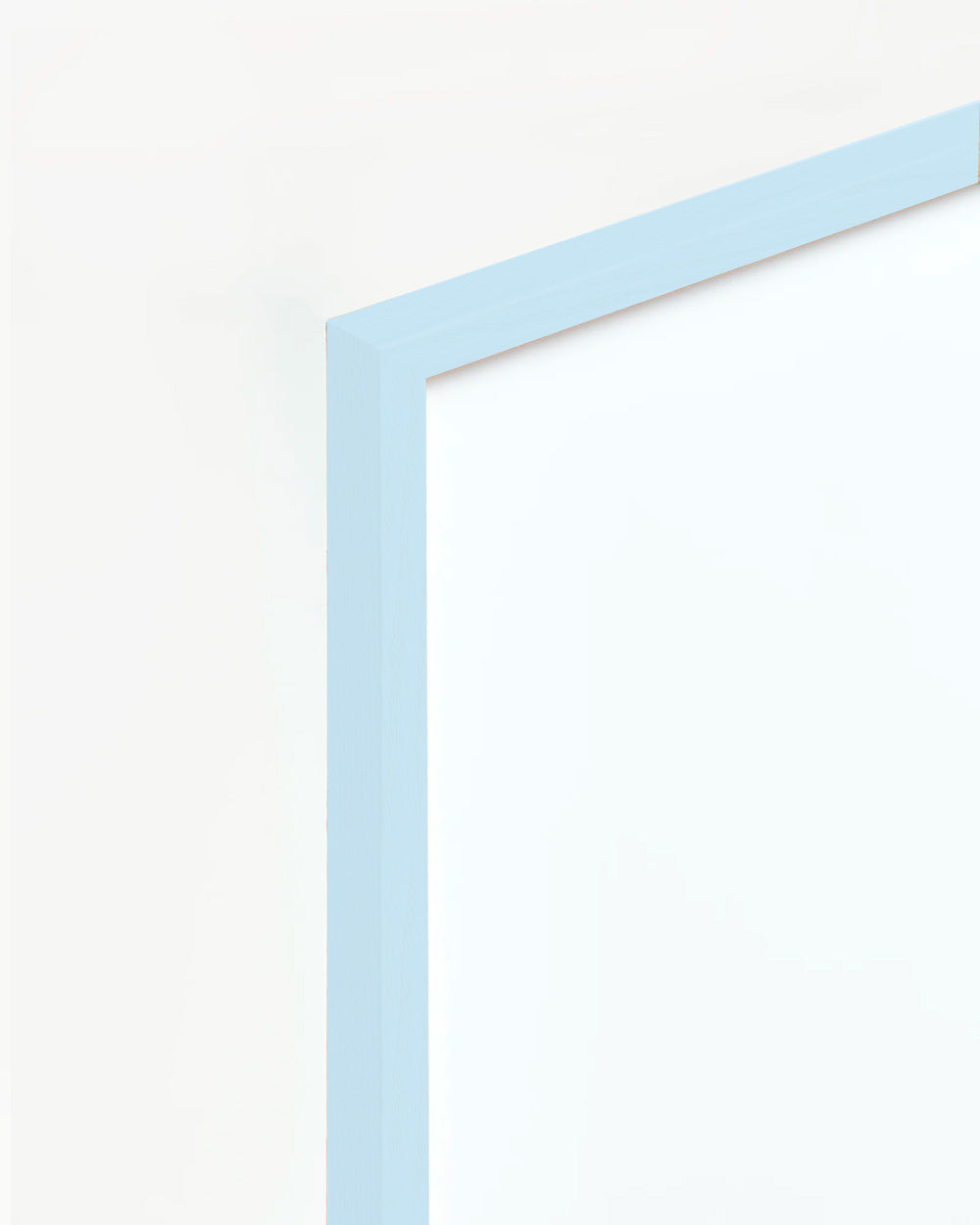 Moldura azul pastel 30x40