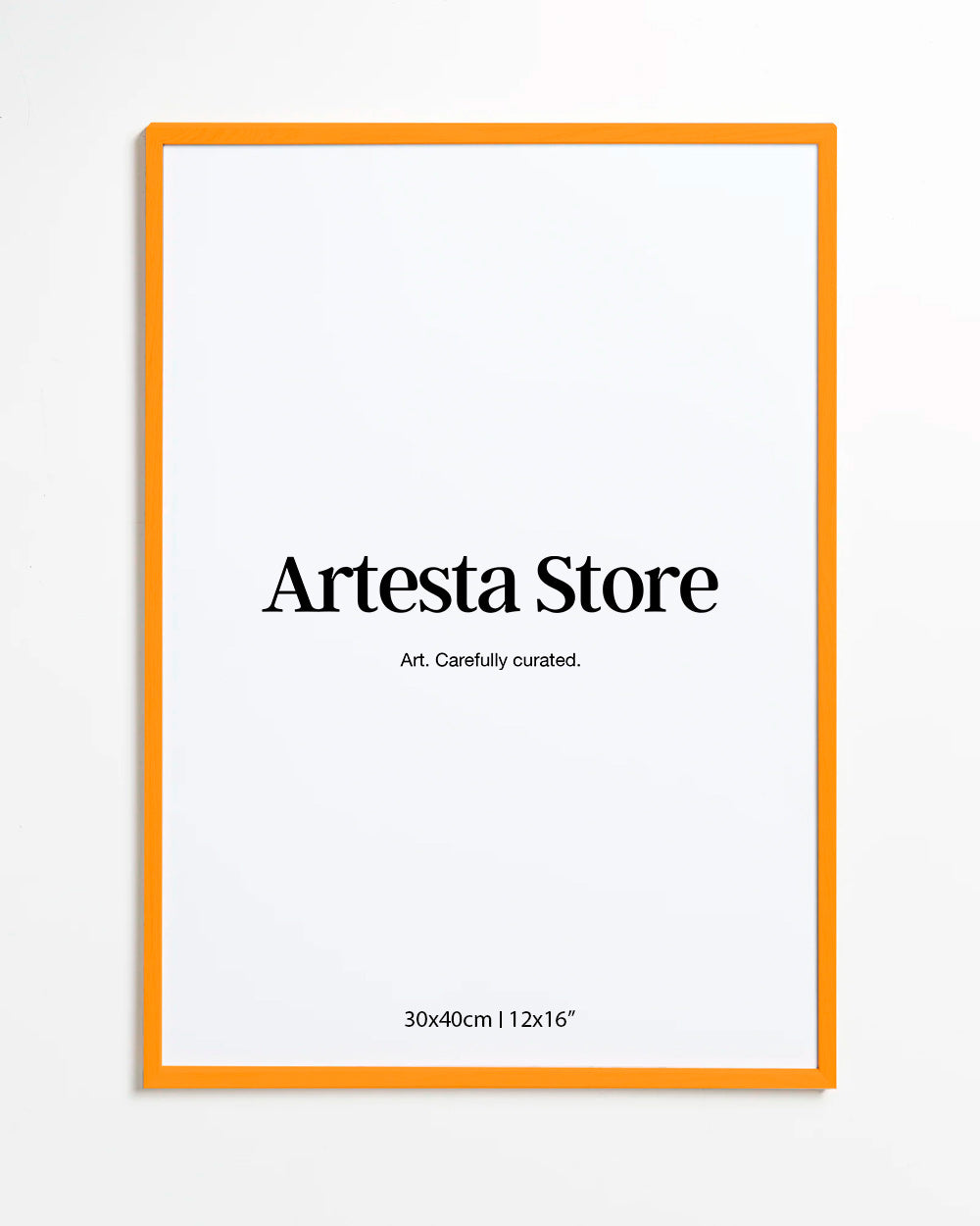 Moldura laranja 30x40